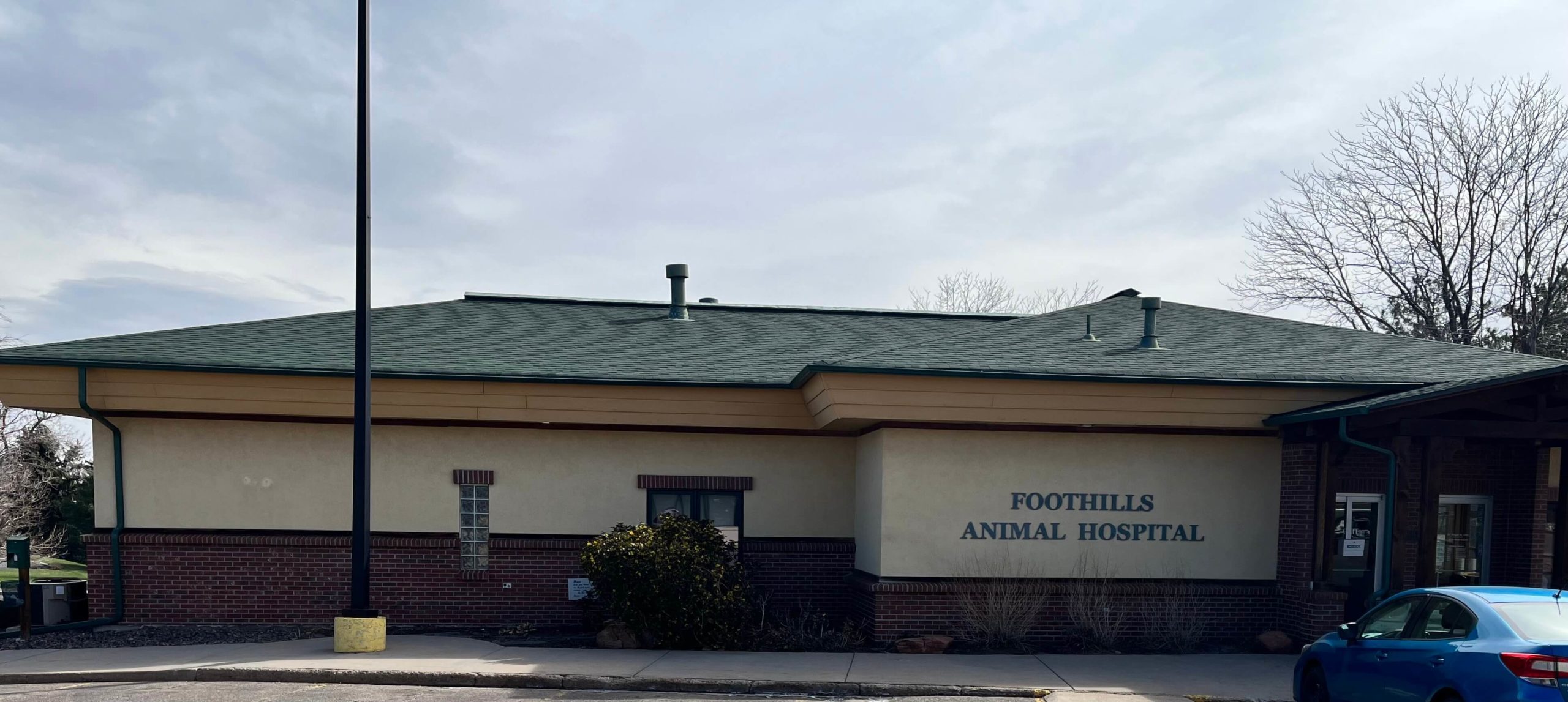 foothills animal hospital building
