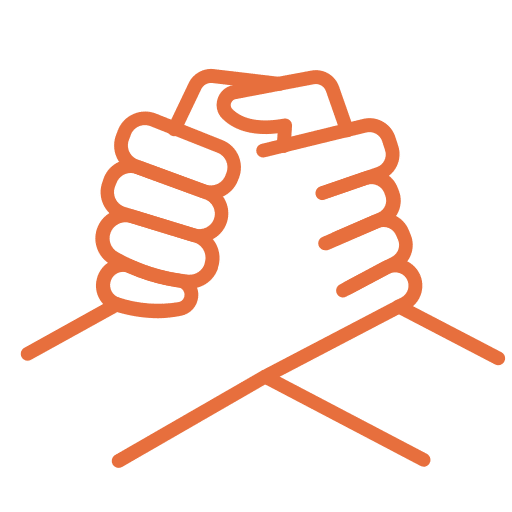 supportive team culture icon<br />
